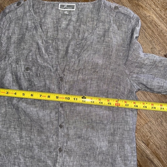 JM Collection • Linen Tunic - Picture 6 of 10